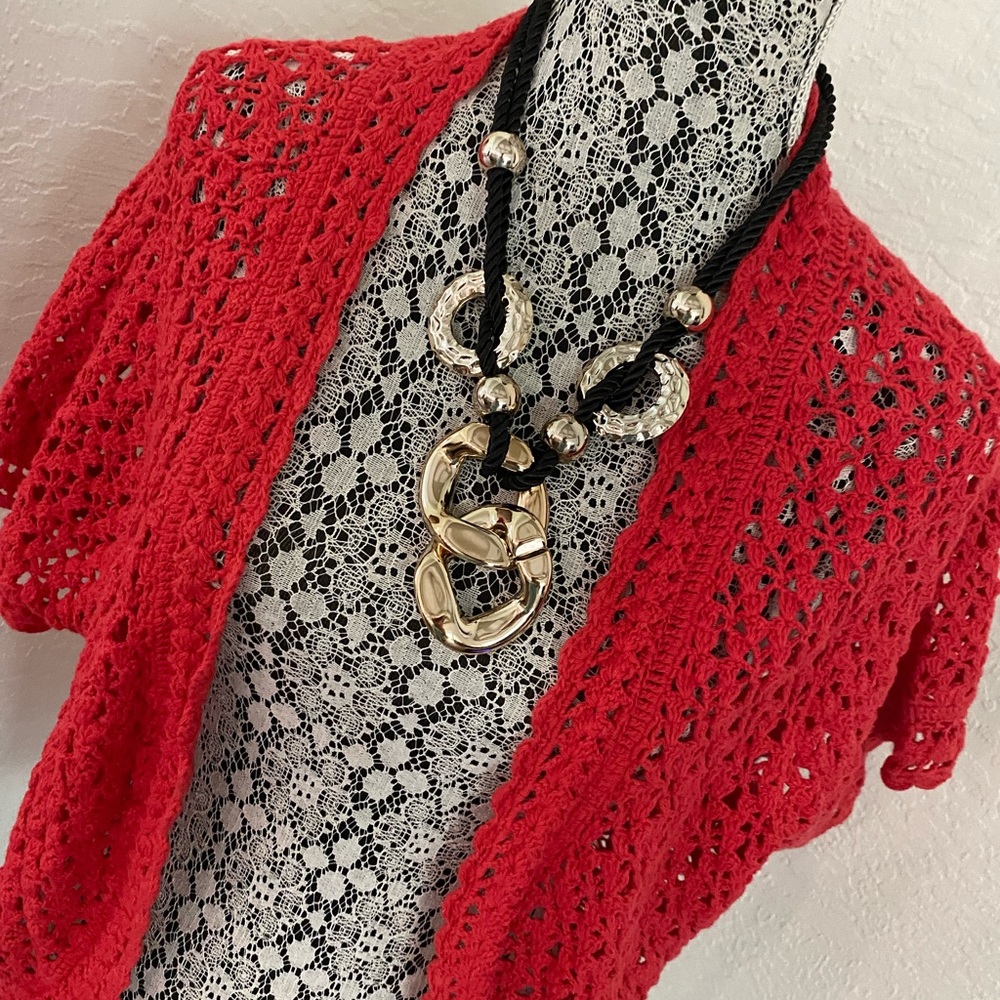 🧶 Crochet open sweater